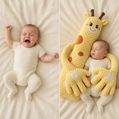 DozeyTaps™ Baby Auto-Patting Giraffe Pillow